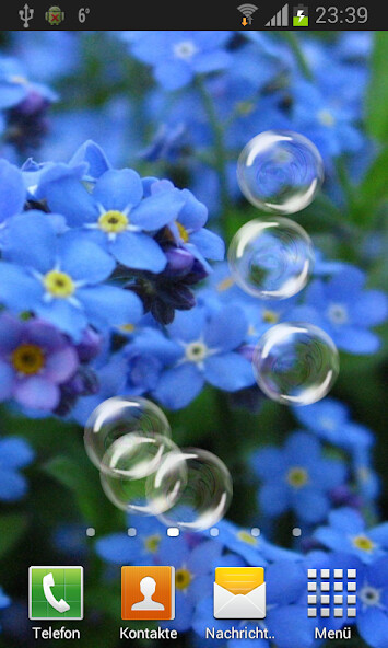 Play APK Forget-Me-Not Live Wallpaper  and enjoy Forget-Me-Not Live Wallpaper with UptoPlay jp.main.brits.android.flower