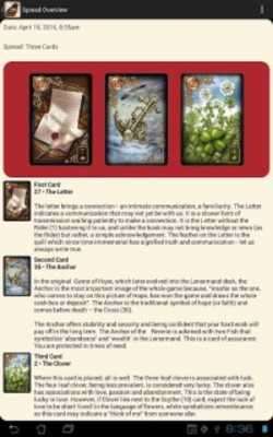 Play Gilded Reverie Lenormand 