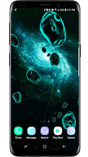 Play Gyro Space Particles 3D Live Wallpaper 