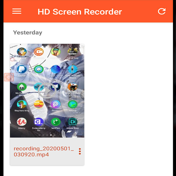 Play HD Screen Recorder 