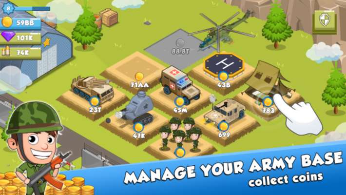 Play Idle Army Tycoon 