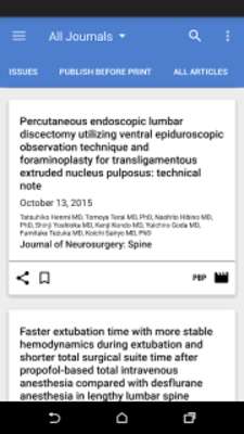 Play Journal of Neurosurgery Online 