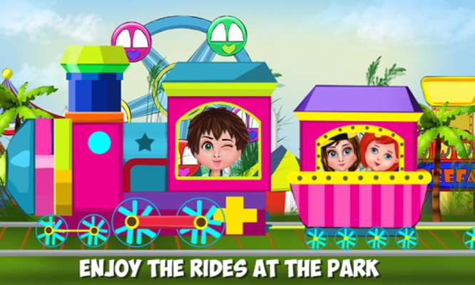 Play Kids Cashier Theme Park Fun 