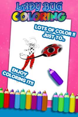 Play Ladybug Coloring Game 