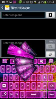 Play Laser Pink Keyboard 