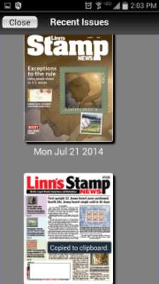 Play Linn's Stamp News 