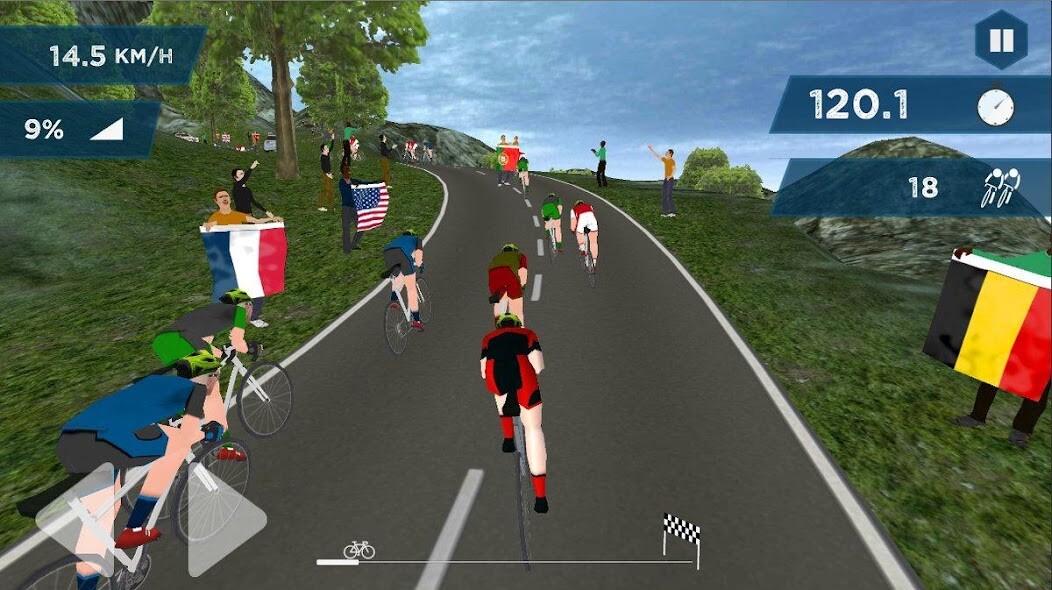 Play APK Live Cycling Race  and enjoy Live Cycling Race with UptoPlay com.xagustudios.LCR