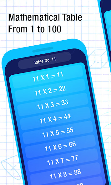 Play Math - Multiplication table 