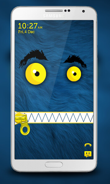 Play Monster Zipper Lock Screen 