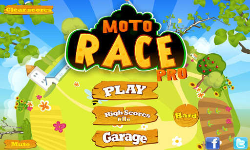 Play Moto Race Pro -- physics motorcycle racing game 