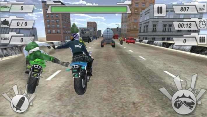 Play Moto Rash Bike Road Attack 3D 2017 