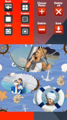 Play Nautical Photo Collage 