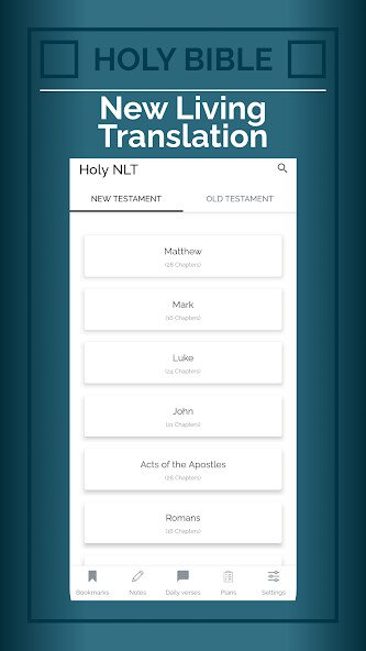 Play APK New Living Translation Bible  and enjoy New Living Translation Bible with UptoPlay com.jaqer.bible.nlt