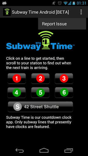 Play APK NYC Subway Times [MTA/BETA]  and enjoy NYC Subway Times [MTA/BETA] with UptoPlay com.geekadoo.mta.subwaytimeforandroid