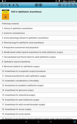 Play Ophthalmic Anaesthesia 