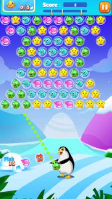 Play Penguin Bubble Temple 