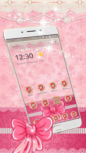 Play APK Pink Diamond Rose Theme  and enjoy Pink Diamond Rose Theme with UptoPlay com.ksmobile.launcher.theme.t205874397