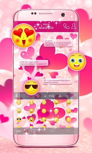 Play Pink Love Keyboard 