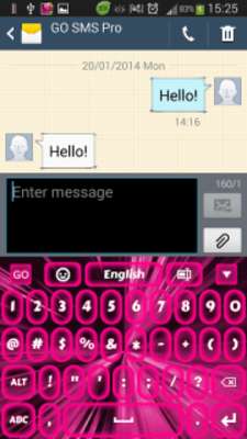 Play Pink Neon Keyboard 