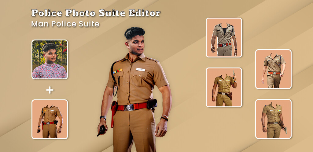 Play Police Suit Photo Editor 