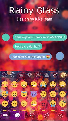 Play APK Rainy Glass Keyboard Theme  and enjoy Rainy Glass Keyboard Theme with UptoPlay emoji.keyboard.emoticonkeyboard