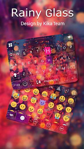 Play APK Rainy Glass Keyboard Theme  and enjoy Rainy Glass Keyboard Theme with UptoPlay emoji.keyboard.emoticonkeyboard