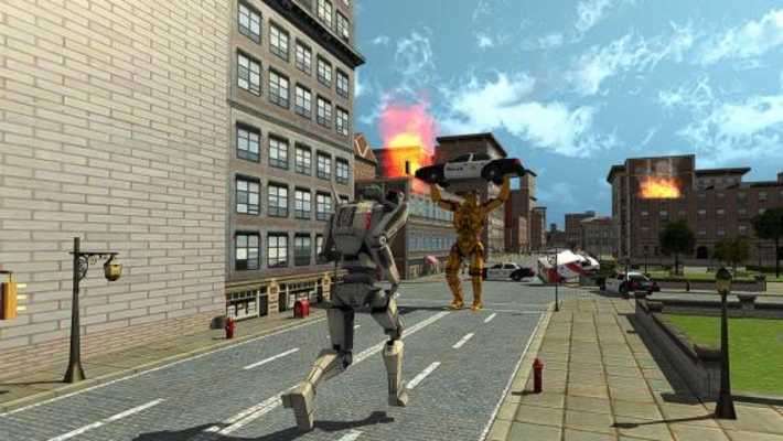 Play Real Robots War Steel Fighting 