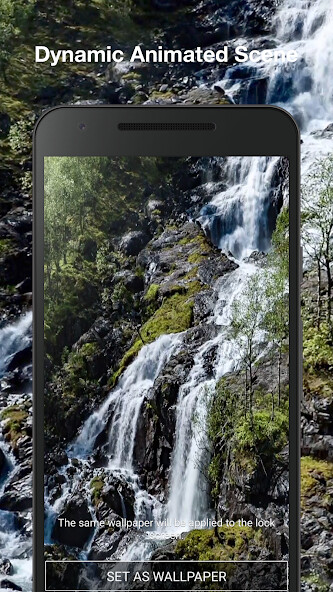 Play Real Waterfall Live Wallpaper 