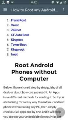 Play Root Without PC 