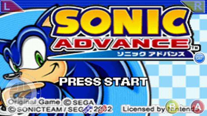 Play Sonic Advance 