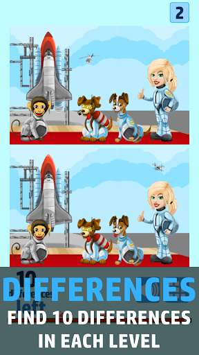 Play APK Space Adventure 10 Differences  and enjoy Space Adventure 10 Differences with UptoPlay com.beyazay.spaceadventure.find10differences