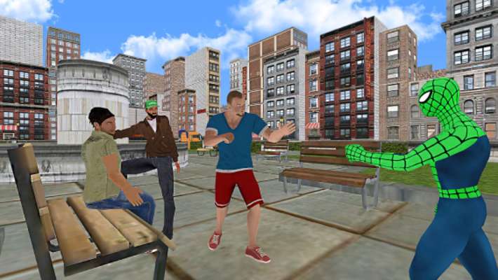 Play Spider Superhero City Battle 