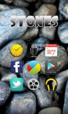 Play Stones - Solo Launcher Theme 