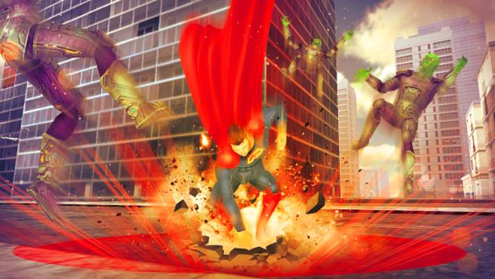 Play Superhero Man: Hero Battle Simulator 