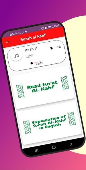 Play APK Surah Al-Kahf  and enjoy Surah Al-Kahf with UptoPlay com.iqramedia.surah.kahf