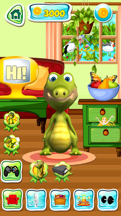 Play Talking Crocodile 