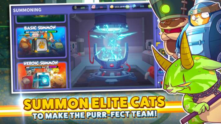 Play Tap Cats: Idle Warfare 