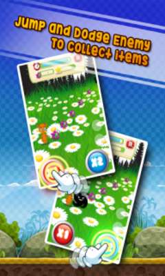 Play Tap The Insect Heroes Jumping Game & Running Adventure Map 