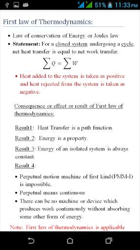 Play APK Thermodynamics Notes  and enjoy Thermodynamics Notes with UptoPlay com.parameterapp.parametercomparison