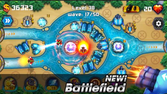 Play Tower Defense: Battlefield 