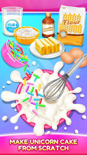 Play APK Unicorn Food - Cake Bakery  and enjoy Unicorn Food - Cake Bakery with UptoPlay com.kidscrazygames.unicorncake2