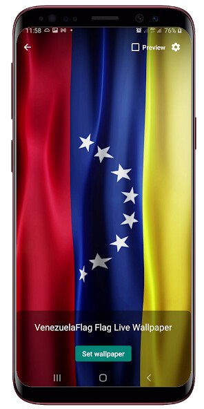 Play APK Venezuela Flag Live Wallpaper  and enjoy Venezuela Flag Live Wallpaper with UptoPlay com.app4joy.venezuela_free