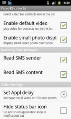 Play Video FS caller ID pro 