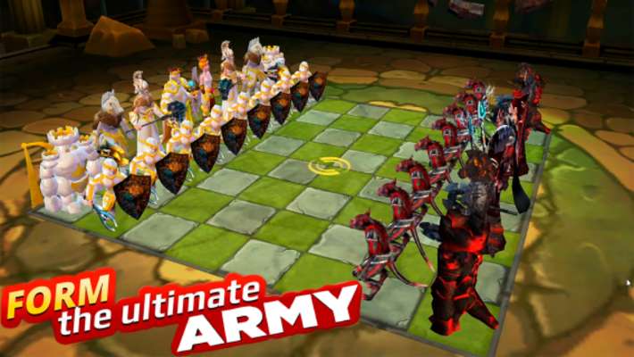 Play Warfare Chess 2 : Online PvP Chess Battle 3D 