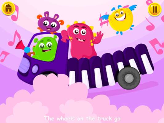 Play Wheels On The Bus - Rhymes & Songs 