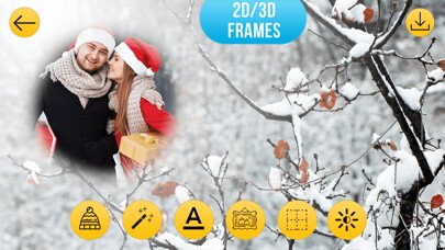 Play Winter Photo Frames 