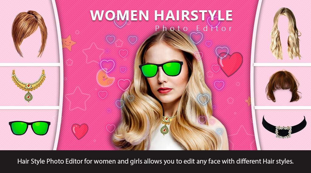 Play Women Hair Style Photo Editor 