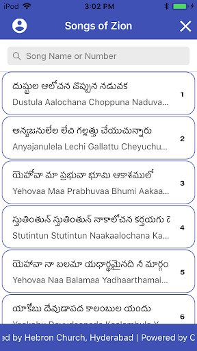 Play ZION Telugu Songs 