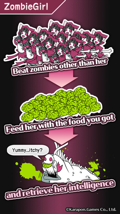 Play ZombieGirl-Zombie growing game 