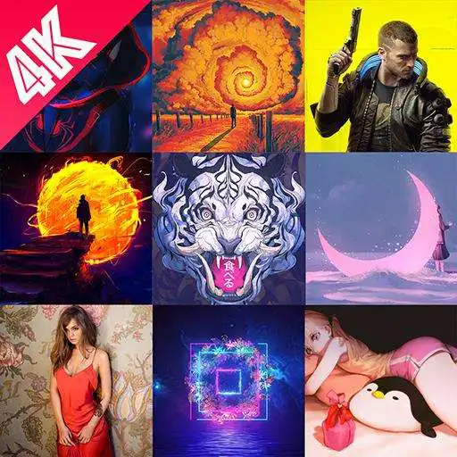 Play 100,000+ HD 4K Wallpapers & Backgrounds-Best Theme APK